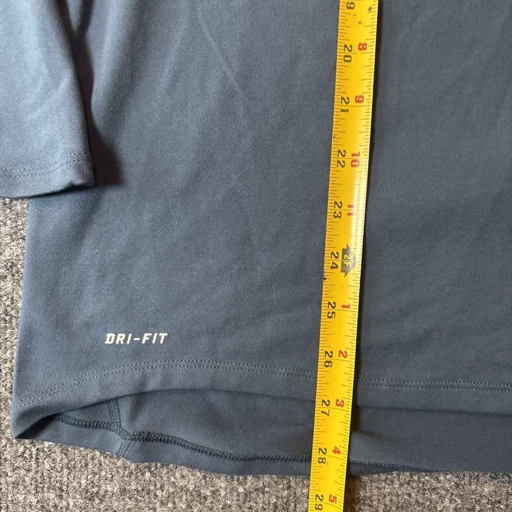 Nike Men's Dri-FIT Element 1/4 Zip Blue Running Pullover Size XL Lightweight - Picture 6 of 8